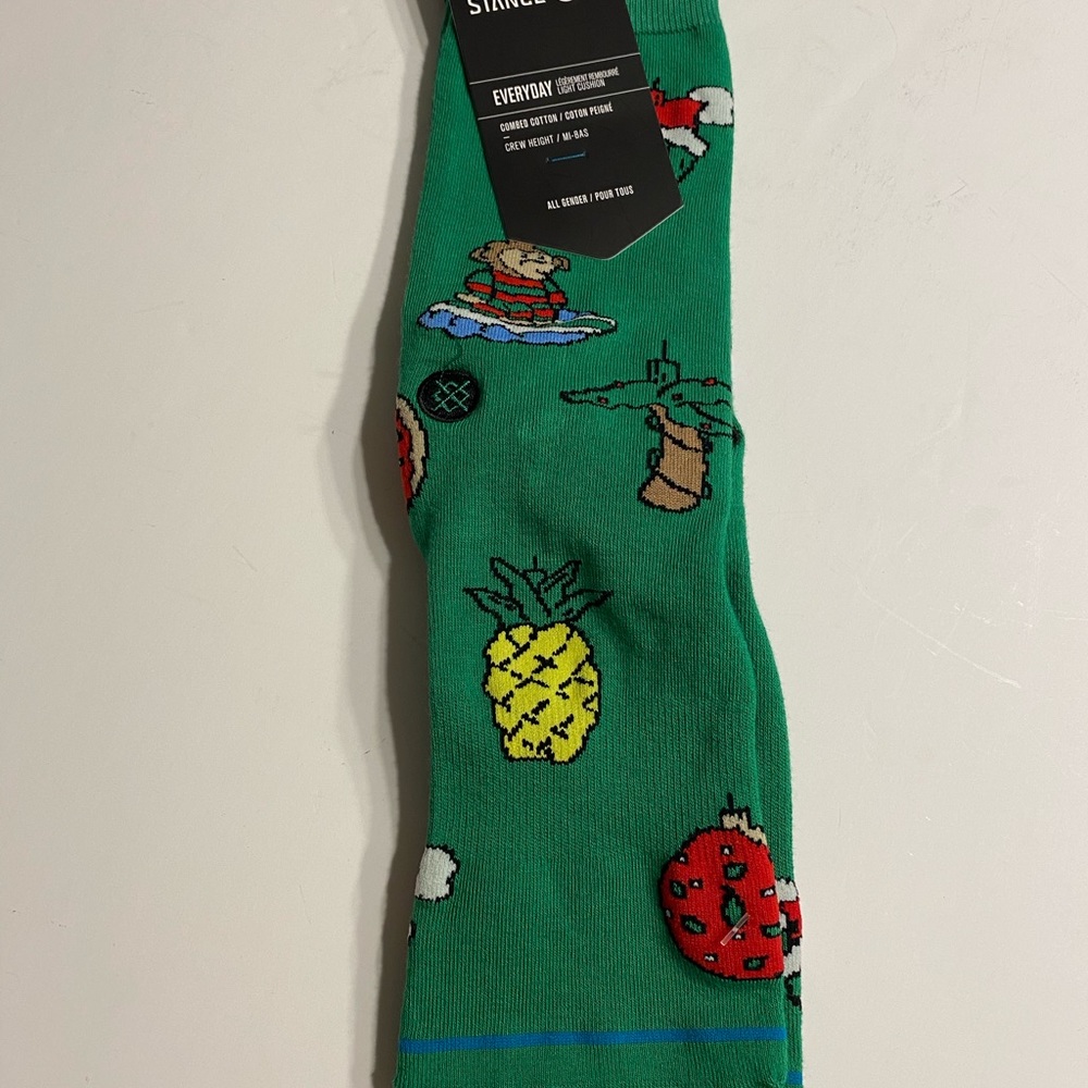 Stance picnic socks Christmas alien pineapples etc